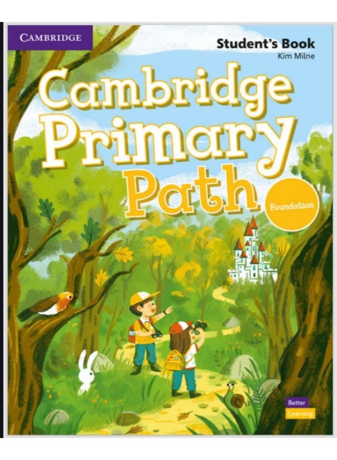 كتاب الطالب كامبريدج برايمري باث - المستوى التأسيسي - تأليف كيم ميلن - غلاف ورقي